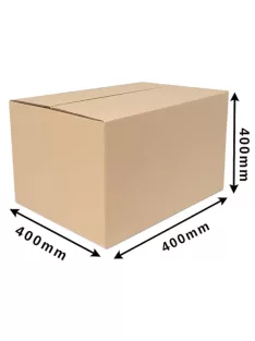Cosmagküldő doboz, Hullámkarton doboz Z29 400x400x400 mm