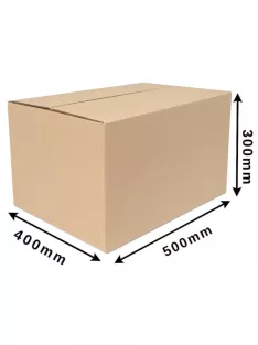 Cosmagküldő doboz, Hullámkarton doboz Z47 500x400x300 mm