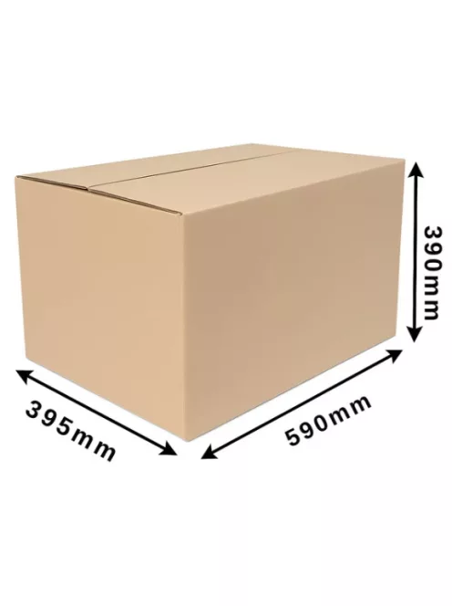 Cosmagküldő doboz, Hullámkarton doboz Z11 590x395x390 mm