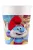 Hupikék törpikék papírpohár, party pohár 8 DARABOS, 200 ml FSC Nr1