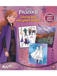   Jégvarázs II glitteres foglalkoztató füzet - Kiddo foglalkoztató füzet Nr1
