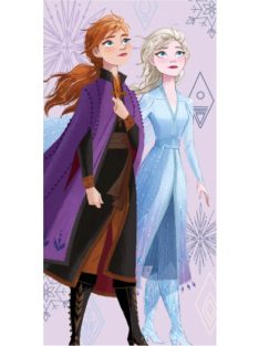   Disney Jégvarázs Magic fürdőlepedő, strand törölköző 70x137 cm (Fast Dry)