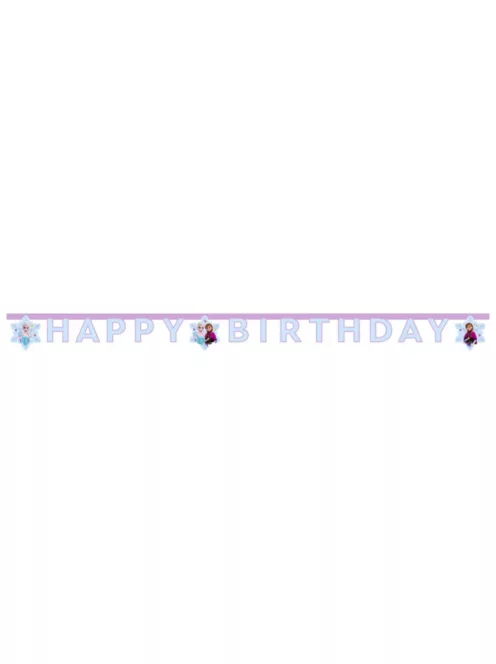 Jégvarázs Happy Birthday felirat FSC 2 méter Nr2