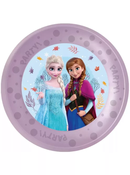 Disney Jégvarázs Idyllic Wonder micro prémium műanyag lapostányér 21 cm Nr2