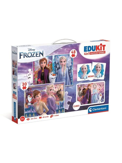 Disney Jégvarázs Seasons 4 az 1-ben játékgyűjtemény - Clementoni