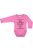 Kynga feliratos sötét rózsaszín hosszú ujjú baba body - Kezelési útmutató 56, 62, 68, 74, 80, 86, 92, 98 cm - MEGSZŰNŐ TERMÉK, UTOLSÓ DARABOK