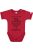 Kynga feliratos piros rövid ujjú baba body - Kezelési útmutató 56, 62, 68, 74, 80, 86, 92, 98 cm