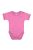 Kynga sötét rózsaszín rövid ujjú koraszülött baba body 44, 50, 56 cm