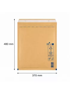   Légpárnás boríték, bubis boríték - Barna 370x480 mm K/20 (W10 méret) 1 darab