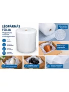 Légpárnás fólia, bubis fólia tekercs - NAGY KISZERELÉS 60x15.000 cm 