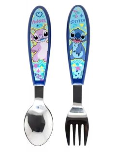   Disney Lilo és Stitch, A csillagkutya Drawing fém evőeszköz készlet - 2 darabos
