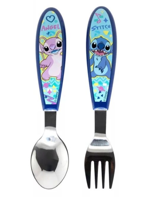 Disney Lilo és Stitch, A csillagkutya Drawing fém evőeszköz készlet - 2 darabos