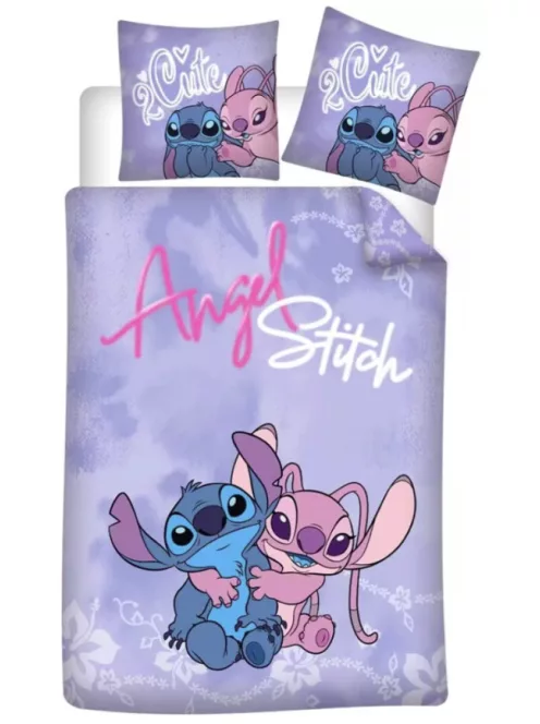 Disney Lilo és Stitch, A csillagkutya Cutie ágyneműhuzat 140×200cm, 65x65 cm Nr9