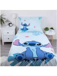   Disney Lilo és Stitch, A csillagkutya Blue ágyneműhuzat 140×200cm, 70×90 cm Nr5