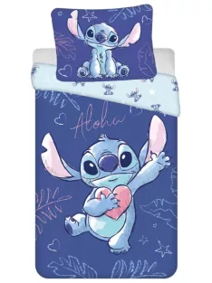   Disney Lilo és Stitch, A csillagkutya Aloha Blue ágyneműhuzat 140×200cm, 70×90 cm Nr7