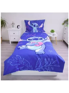   Disney Lilo és Stitch, A csillagkutya Aloha Blue ágyneműhuzat 140×200cm, 70×90 cm Nr7