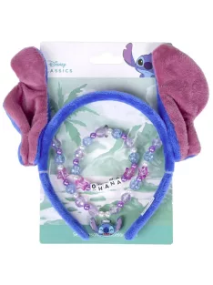   Disney Lilo és Stitch, A csillagkutya Ohana ékszer és hajpánt szett Nr3