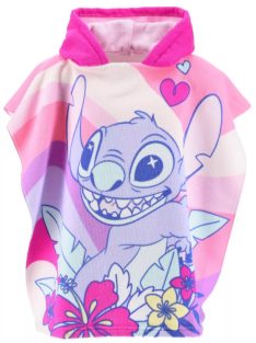   Disney Lilo és Stitch, A csillagkutya Angel strandtörölköző poncsó 55x110 cm (Fast Dry) Nr4
