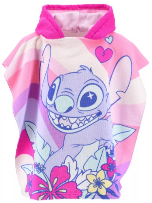Disney Lilo és Stitch, A csillagkutya Angel strandtörölköző poncsó 55x110 cm (Fast Dry) Nr4