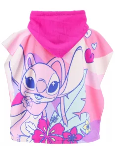   Disney Lilo és Stitch, A csillagkutya Angel strandtörölköző poncsó 55x110 cm (Fast Dry) Nr4
