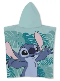  Disney Lilo és Stitch, A csillagkutya Leaf strandtörölköző poncsó 55x110 cm (Fast Dry) Nr5