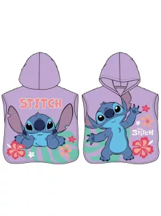   Disney Lilo és Stitch, A csillagkutya Alien Paradise strandtörölköző poncsó 55x110 cm (Fast Dry) Nr7