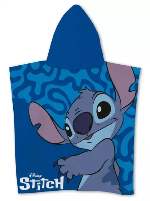 Disney Lilo és Stitch, A csillagkutya Alien Paradise strandtörölköző poncsó 55x110 cm (Fast Dry) Nr7