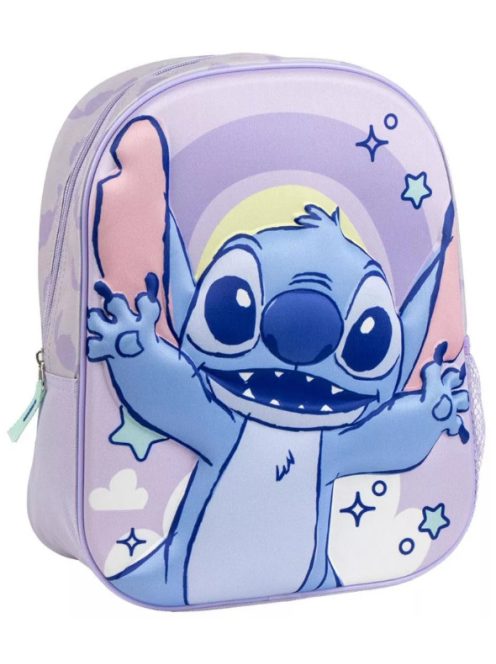 Disney Lilo és Stitch, A csillagkutya Cosmic 3D hátizsák, táska 31 cm Nr3