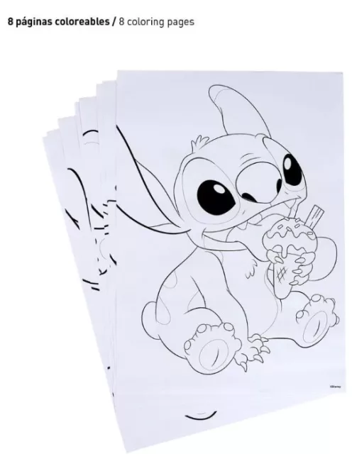 Disney Lilo és Stitch, A csillagkutya Angel írószer szett bőröndben