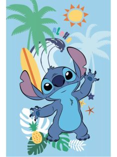   Disney Lilo és Stitch, A csillagkutya Summer polár takaró, pléd 100x150 cm