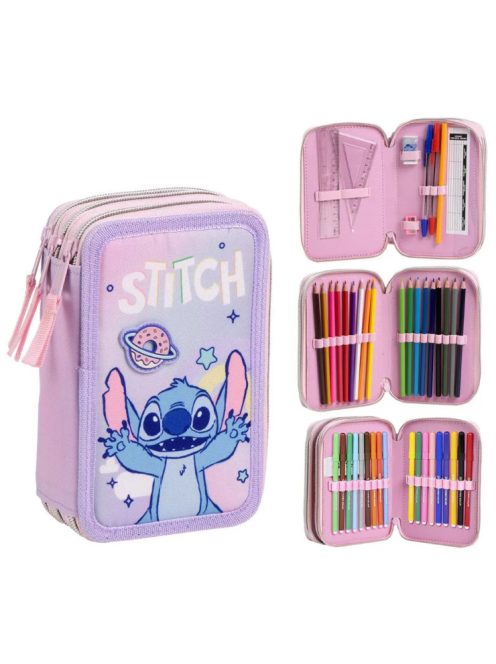 Disney Lilo és Stitch, A csillagkutya Universe töltött tolltartó 3 emeletes