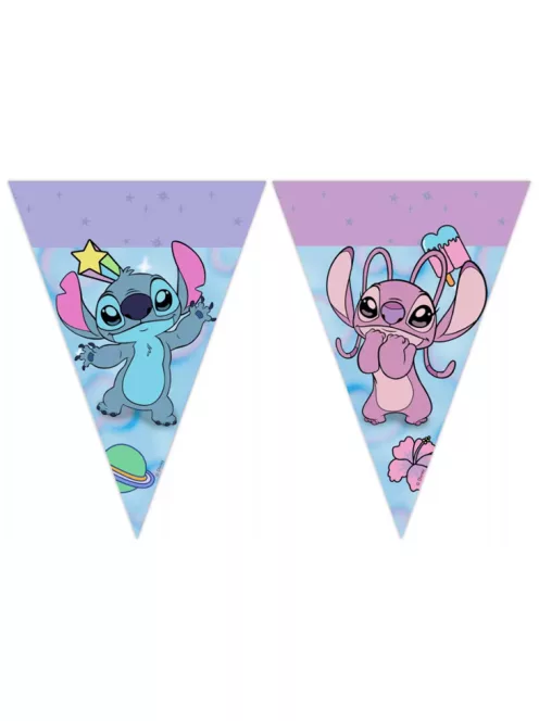 Lilo és Stitch, A csillagkutya zászlófüzér 2,3 méter FSC Nr3