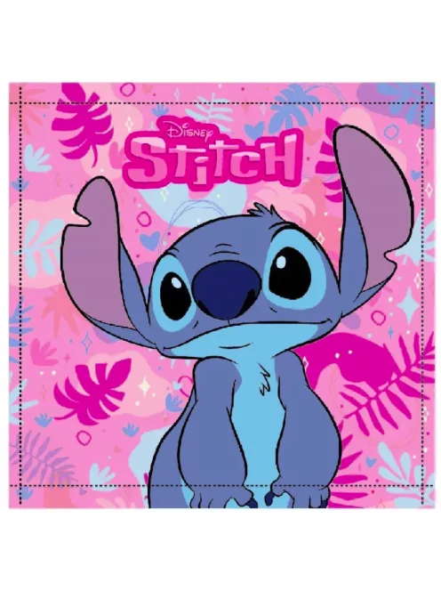 Lilo és Stitch, A csillagkutya kéztörlő, arctörlő, törölköző 30x30 cm Nr 04