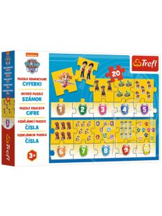 Mancs őrjárat 20 db-os oktató puzzle Számok - Trefl