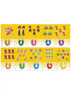 Mancs őrjárat 20 db-os oktató puzzle Számok - Trefl