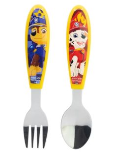   Mancs Őrjárat Rescue Pups fém evőeszköz készlet - 2 darabos