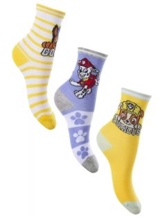 Mancs Őrjárat gyerek bokazokni 3 pár/csomag 23-34 Nr11