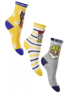 Mancs Őrjárat gyerek bokazokni 3 pár/csomag 23-34 Nr12