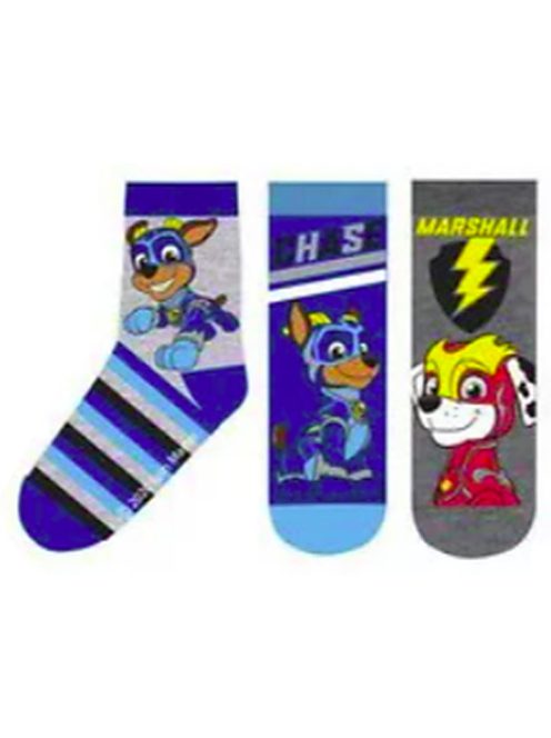 Mancs Őrjárat gyerek bokazokni 3 pár/csomag 23-34 Nr2