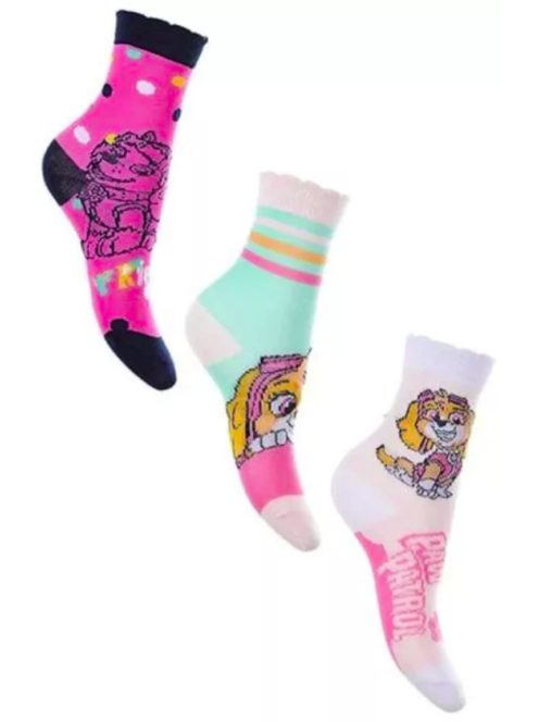 Mancs Őrjárat gyerek bokazokni 3 pár/csomag 23-34 Nr4