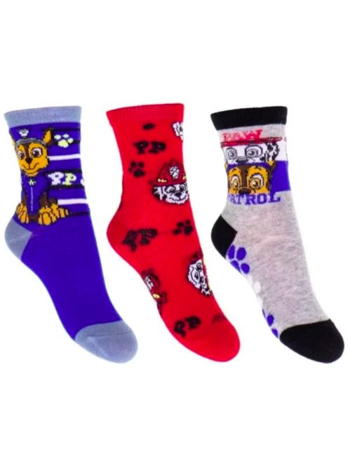 Mancs Őrjárat gyerek bokazokni 3 pár/csomag 23-34 Nr6