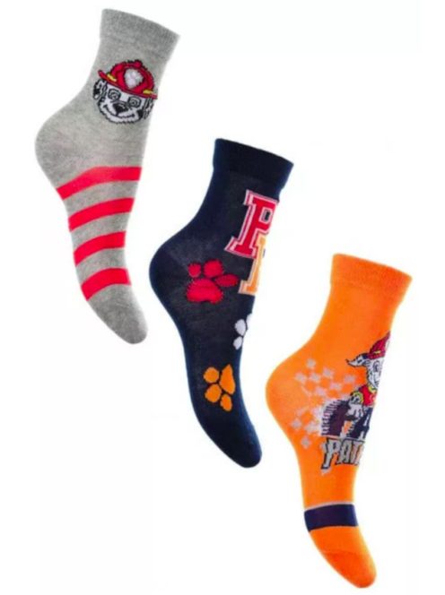 Mancs Őrjárat gyerek bokazokni 3 pár/csomag 23-34 Nr7