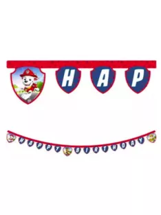 Mancs Őrjárat Happy Birthday felirat FSC 2 méter Nr1
