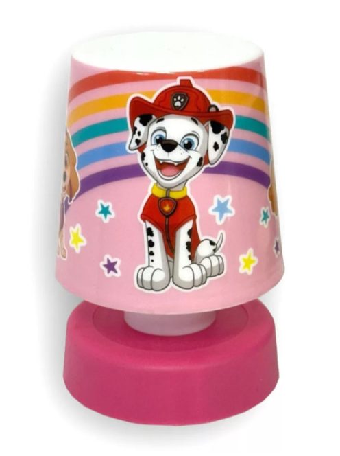 Mancs Őrjárat Rainbow mini asztali lámpa 11 cm