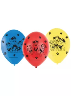 Mancs Őrjárat Heroes léggömb, lufi 8 db-os 22,8 cm Nr1