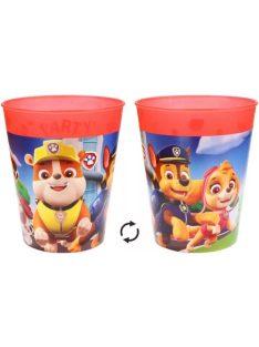   Mancs Őrjárat Rescue Heroes micro prémium műanyag pohár 250 ml Nr1