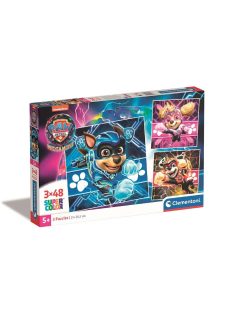 Mancs Őrjárat Mighty 3x48 db-os puzzle Clementoni