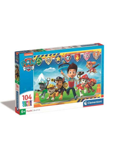 Mancs Őrjárat Pins 104 db-os puzzle Clementoni