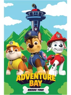   Mancs Őrjárat Adventure Bay polár takaró, pléd 100x150 cm Nr11