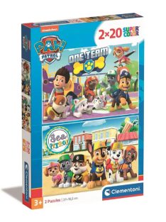 Mancs Őrjárat Sea 2x20 db-os puzzle Clementoni